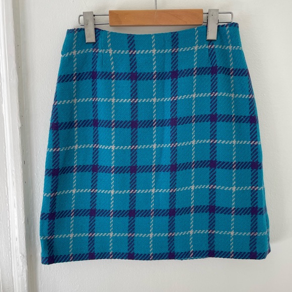 Vintage Anna Sui Plaid Mini Skirt - Picture 3 of 4